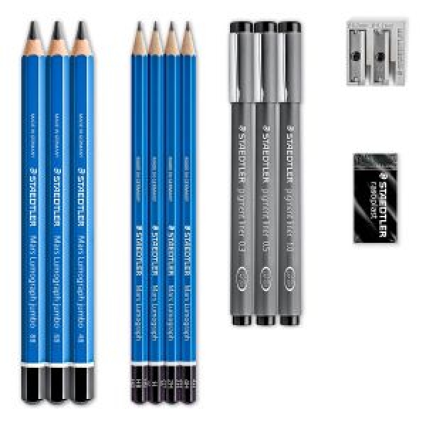 Mars® Lumograph® 100 Zeichenbleistift Kartonetui